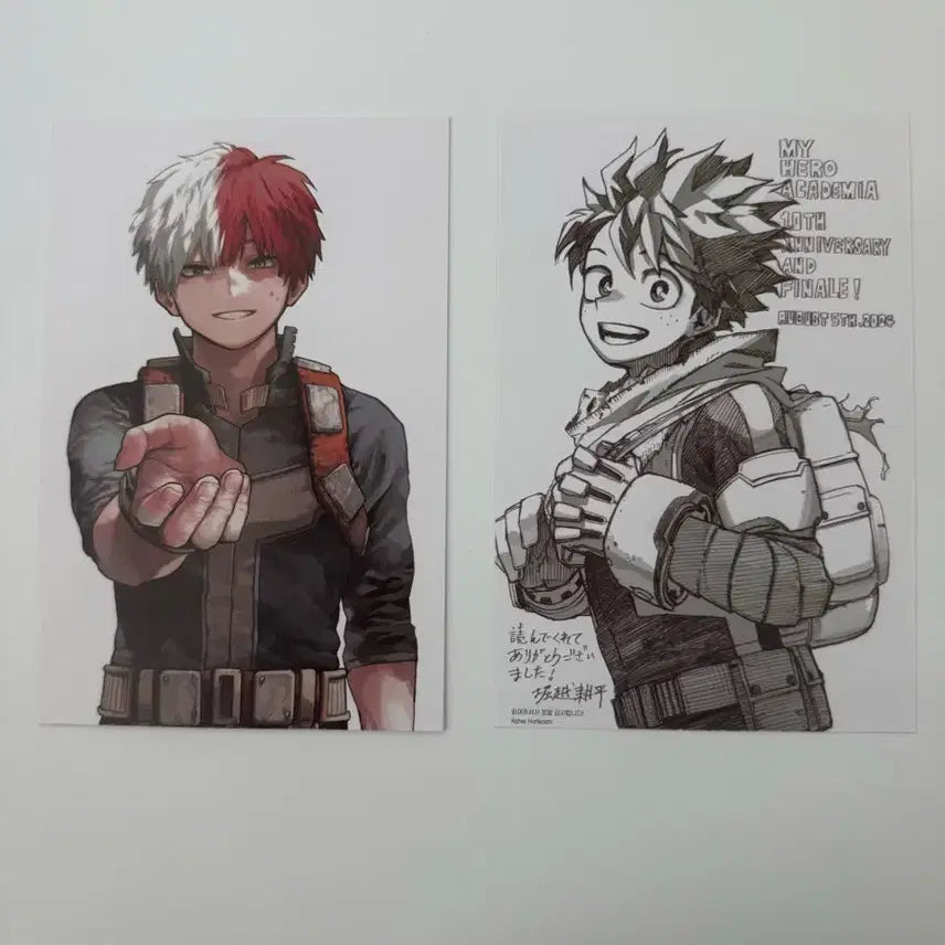 [BUNJANG] My Hero Academia 42nd Volume Postcard / 나히아 엽서