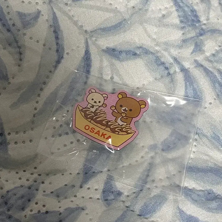 [BUNJANG] Rilakkuma Osaka Limited Pin Badge / 리락쿠마 오사카 한정 핀뱃지