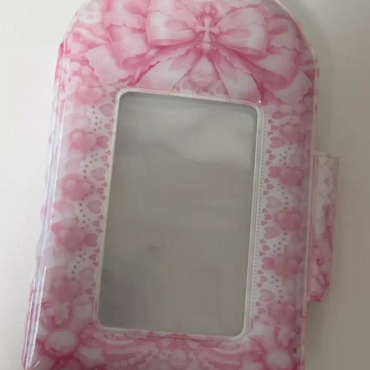 [BUNJANG] Princess Style Ribbon Pink Photocard Binder / 공주풍 리본 핑크색 포카 포토카드 콜북 콜렉트북 양도