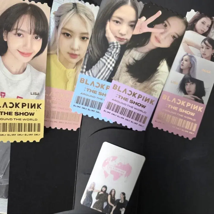 [BUNJANG] BLACKPINK The Show Live Album Special Gift Photocard / The show Live 앨범 BLACKPINK BP 블랙핑크 블핑 포토카드 포카  특전 MD special gift set YG benefit