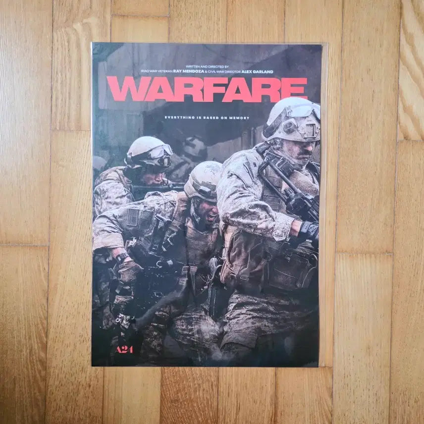 [BUNJANG] Warfare Alpha One Assemble A3 Poster / 워페어 알파원 어셈블 A3 포스터