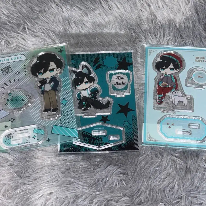 [BUNJANG] Blue Lock Sket Chu Acrylic Stand Itoshi Rin Bundle Set / 블루록 스켓츄 아크릴 스탠드 이토시 린 일괄