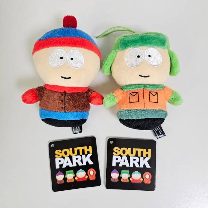 [BUNJANG] South Park Stan &amp; Kyle Plush Doll Bundle Set / [일괄] 사우스파크 스탠, 카일 누이 인형