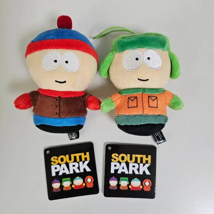 [BUNJANG] South Park Stan &amp; Kyle Plush Doll Bundle Set / [일괄] 사우스파크 스탠, 카일 누이 인형
