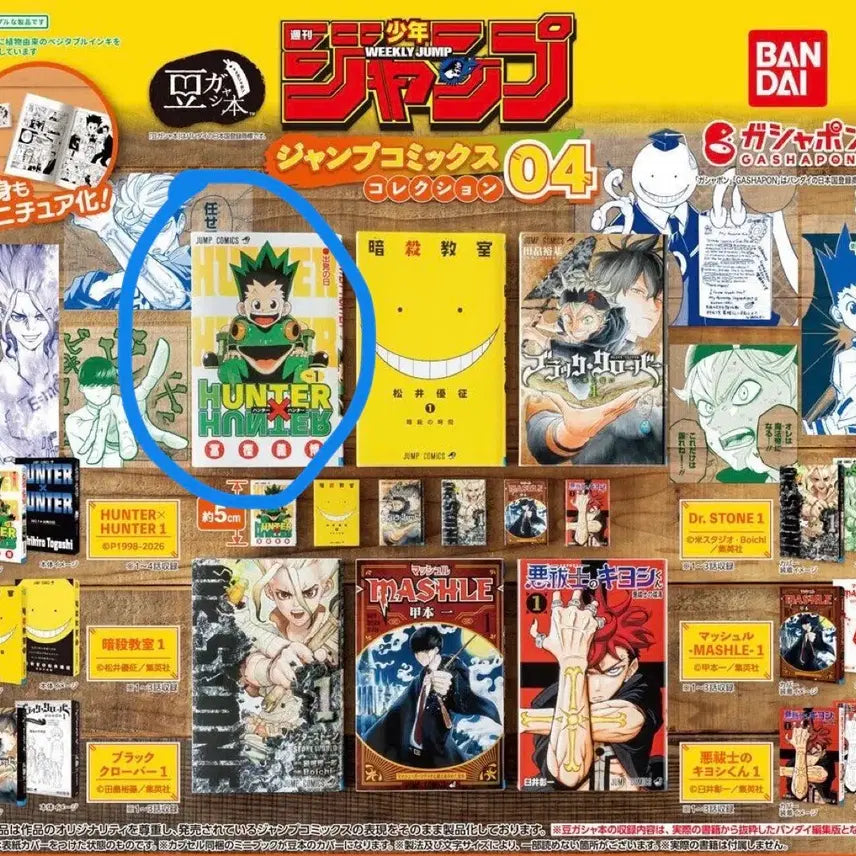 [BUNJANG] Hunter x Hunter Bandai Gachapon Jump Mini Manga / 헌터헌터 반다이 콩가샤 점프 만화책 가챠 팝니다~ 헌헌