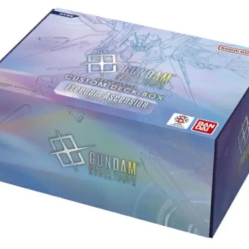 [BUNJANG] Gundam Card Game Freedom Ascension SC01 Custom Deck Box (Sealed) / 건담 카드 게임 프리덤 어센션 SC01 커스텀 덱박스 밀봉