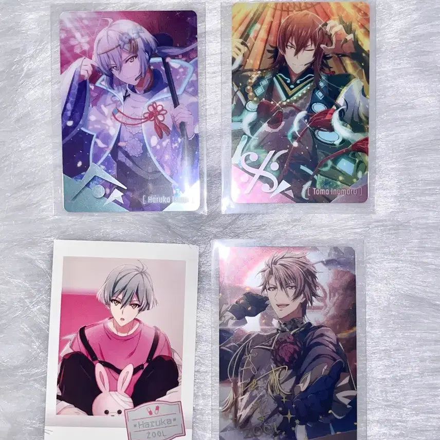 [BUNJANG] IDOLiSH7 Haruka, Torao, Touma, Zuru Metal Card Bundle Set / 일괄 아이나나 하루카 토라오 토우마 주르 메탈카드 웨하스
