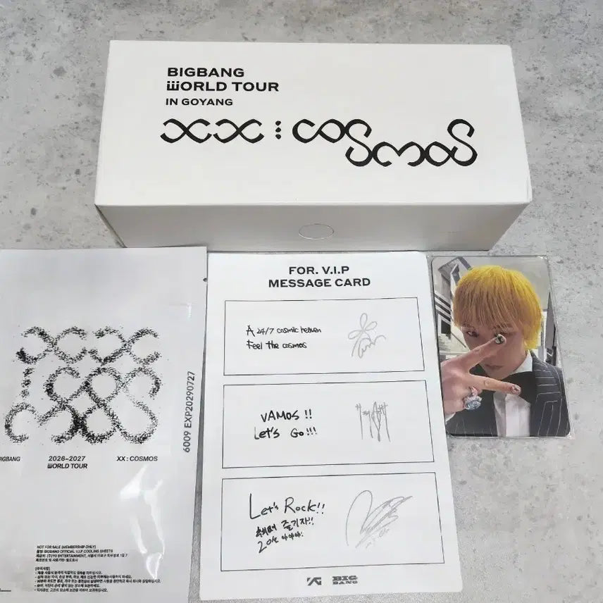[BUNJANG] BIGBANG World Tour in Goyang VIP Goods Bundle Set / 빅뱅 월드투어 고양 Vip 굿즈 일괄판매