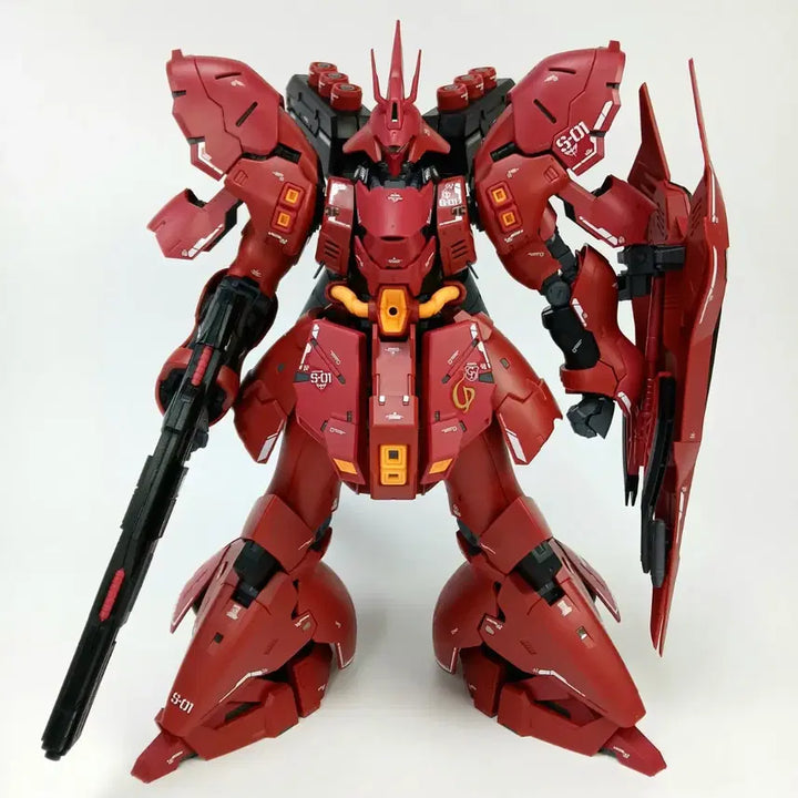 [BUNJANG] Eosunbang Sazabi 1/100 Scale Plastic Model Kit - Assembled / 어선방 사자비 1/100 프라모델 조립완성품