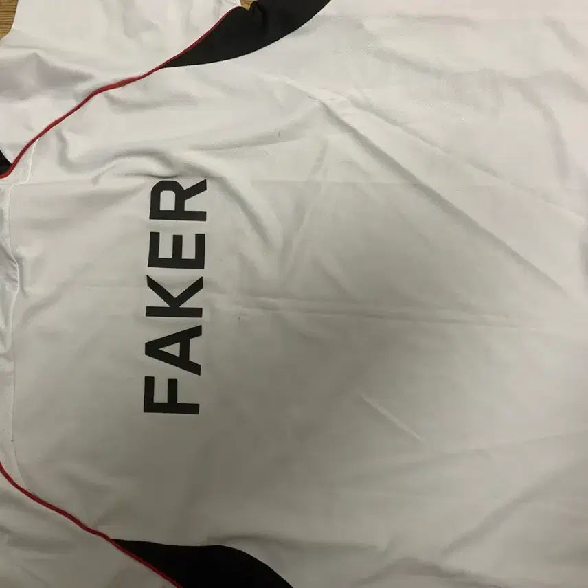 [BUNJANG] T1 Version 1 Uniform Short Sleeve Faker Marking XL / T1 버전1 유니폼 반팔 페이커 마킹