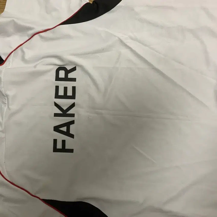 [BUNJANG] T1 Version 1 Uniform Short Sleeve Faker Marking XL / T1 버전1 유니폼 반팔 페이커 마킹
