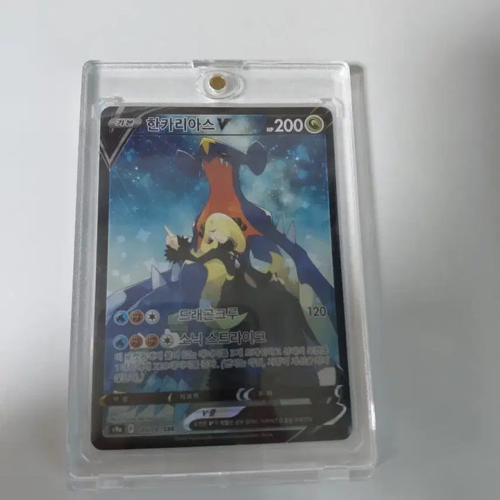 [BUNJANG] Pokemon Card Garchomp V CSR / 포켓몬 카드 한카리아스 V csr