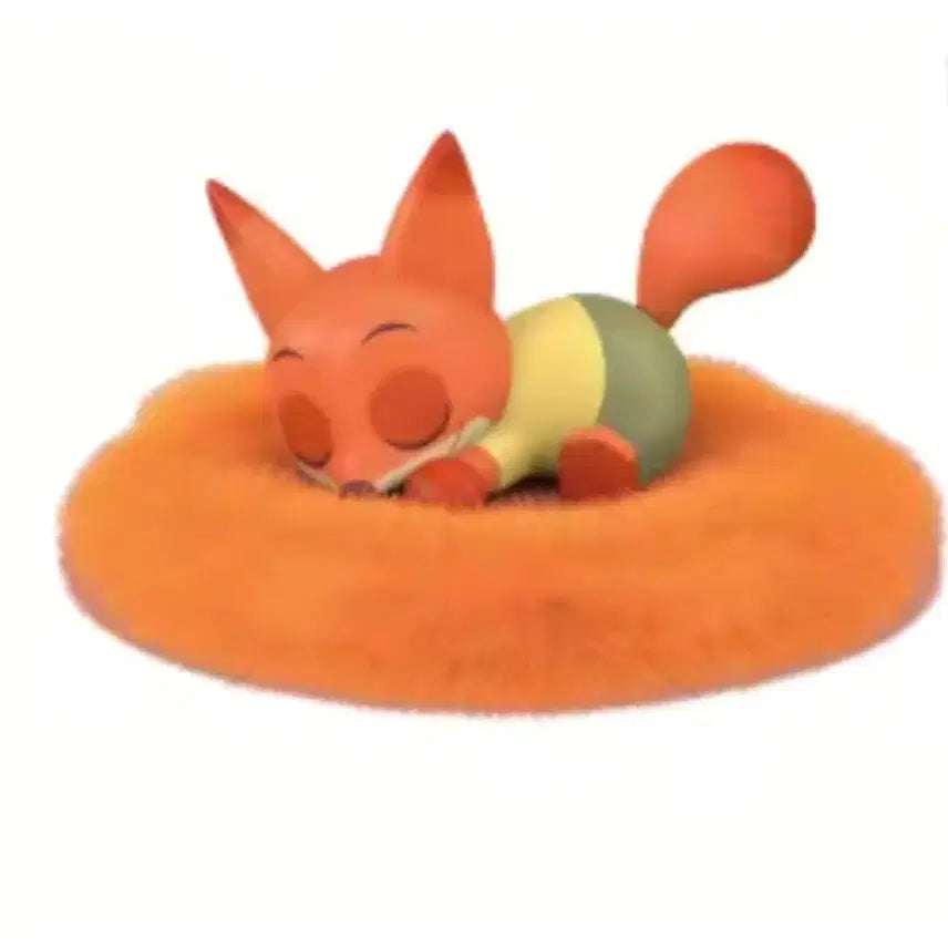 [BUNJANG] Zootopia Sleeping Baby Nick Figure New / 주토피아 잠자는 아기 피규어(닉, 새상품)
