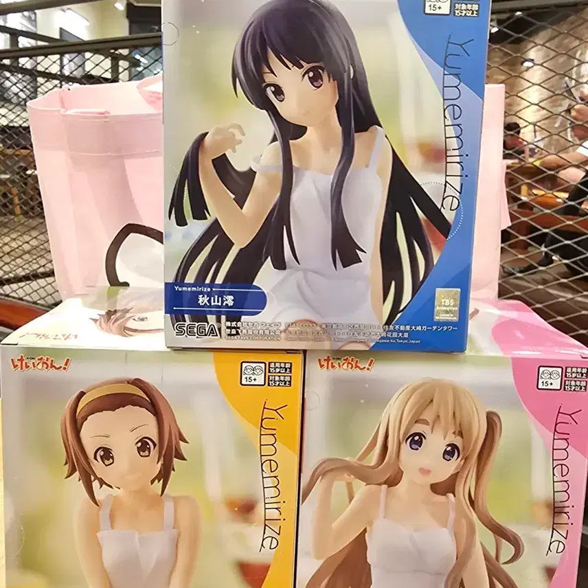 [BUNJANG] Sega K-On! Yumemirize Figure 3-Type Set / 세가 케이온 유메미라이즈 피규어 3종