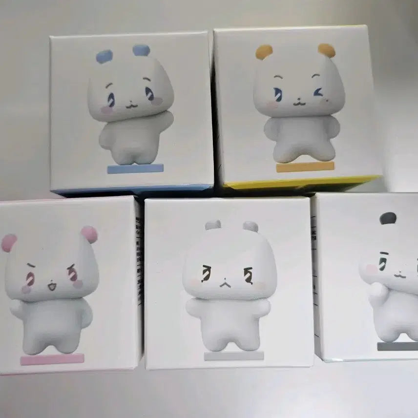[BUNJANG] PLAVE Mmmemimu Monitor Figure 5-Piece Bundle Set (Sealed) / 플레이브 므메미무 모니터 피규어 5종 미개봉 일괄