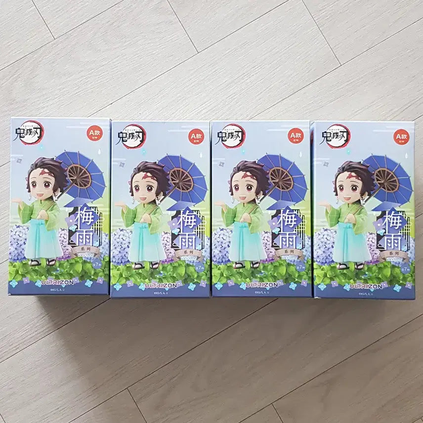 [BUNJANG] Ufotable Demon Slayer Rainy Season Series Figure Set A / 정품 ufotable 귀멸의칼날 장마 시리즈 피규어 A세트 4종