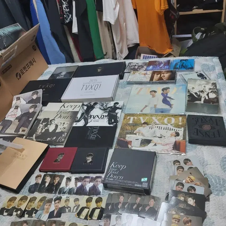 [BUNJANG] TVXQ! Album Rare Photobook Set &amp; Goods Bundle / 동방신기 앨범 희귀화보셋트외 굿즈일괄!!!