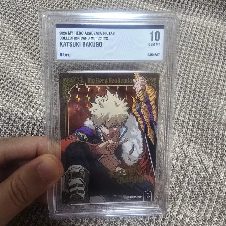 [BUNJANG] My Hero Academia Bakugo Katsuki VRG10 Trading Card / 나의히어로아카데미아 카드 바쿠고 카츠키 vrg10 나히아 히로아카