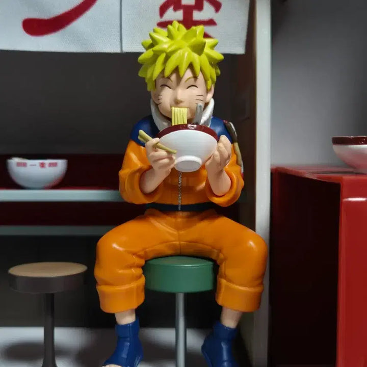 [BUNJANG] Naruto Iruka Ichiraku Ramen Shop SHF Figure / 나루토 이루카 일락라멘 + 라멘가게 shf 피규어