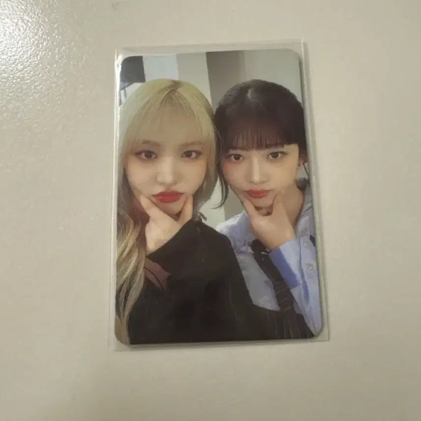[BUNJANG] IVE Wonyoung Yujin Photocard Set / 레이,리즈 언냐 포카 (하자 조금 있습니당..)