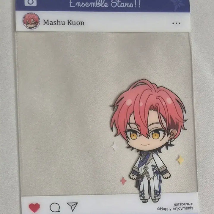 [BUNJANG] Ensemble Stars! 10th Anniversary Mofun Yongsan Pop-Up Exclusive Mashu / 앙스타 10주년 모펀 용산 팝업 7만원 특전 마슈