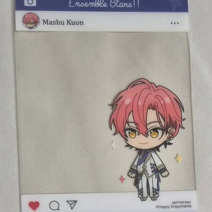 [BUNJANG] Ensemble Stars! 10th Anniversary Mofun Yongsan Pop-Up Exclusive Mashu / 앙스타 10주년 모펀 용산 팝업 7만원 특전 마슈