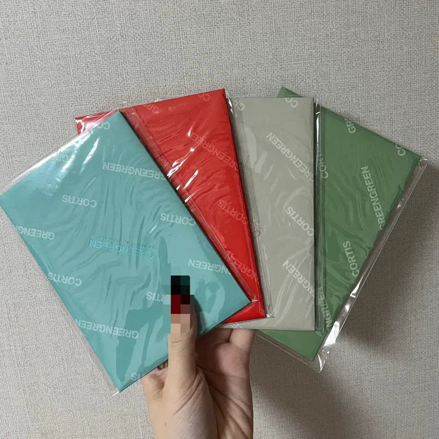 [BUNJANG] Ciipher Curtis Green + Green Weverse Version Album Set (Sealed) / 코르티스 미개봉 앨범 그린그린 위버스 버전 세트 양도