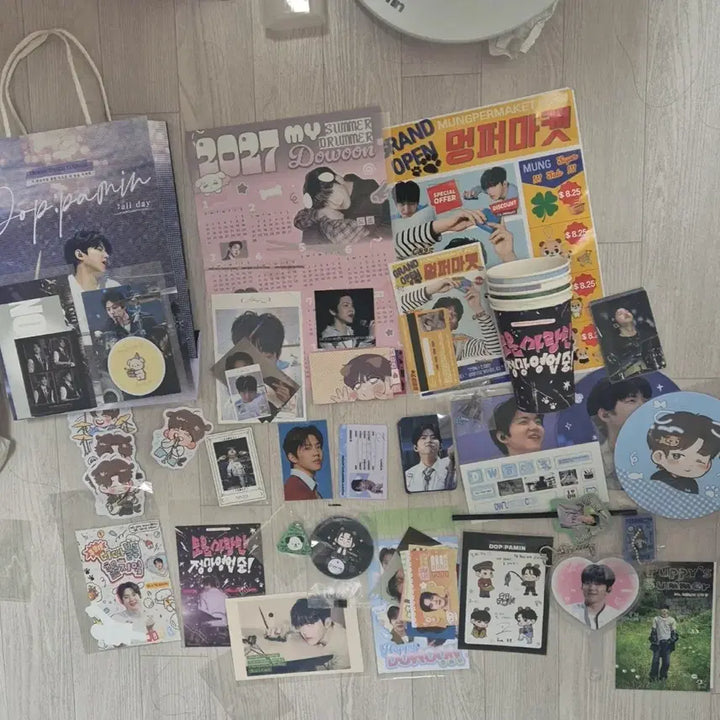 [BUNJANG] DAY6 Dowoon Birthday Cafe Goods Bundle Set / 데이식스 도운 생카 굿즈