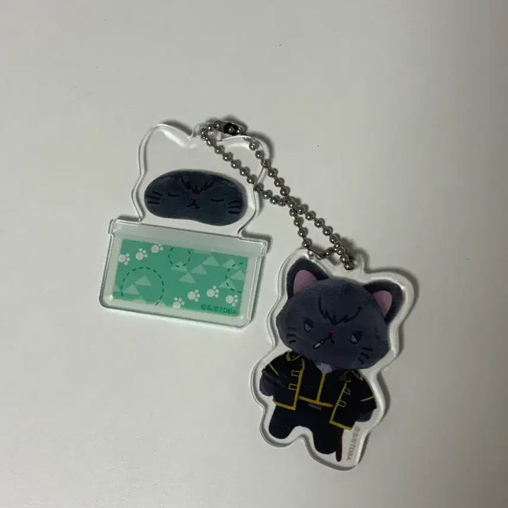 [BUNJANG] Gintama Hijikata Neko Nui Acrylic Keyring / 은혼 히지카타 네코누이 아크릴 키링