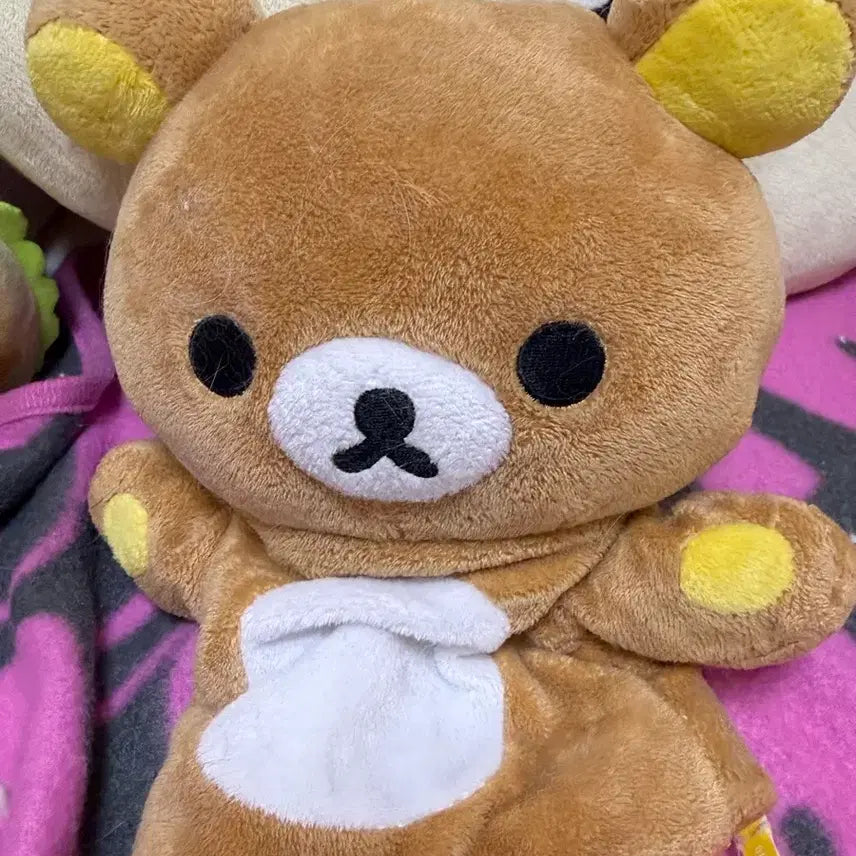 [BUNJANG] Rilakkuma Plush Hand Puppet / 리락쿠마 손인형 봉제 인형 핸드