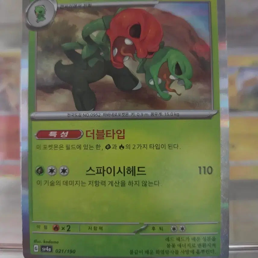[BUNJANG] Pokemon Card Scorbunny 110 / 포켓몬 카드 스코빌런 110