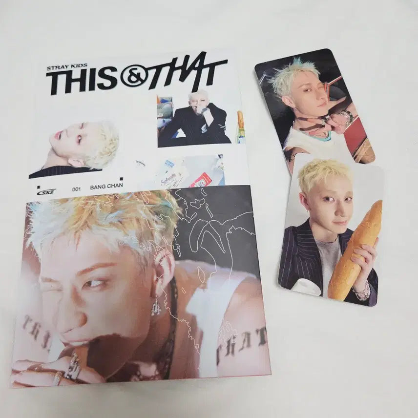 [BUNJANG] Stray Kids Bang Chan This&amp;That Individual &amp; AND Version Set / 방찬 세트/ 스트레이키즈 디스앤댓 개인반 &amp; 앤드버전 this&amp;that