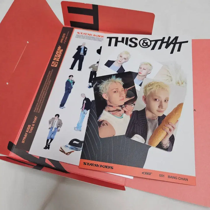 [BUNJANG] Stray Kids Bang Chan This&amp;That Individual &amp; AND Version Set / 방찬 세트/ 스트레이키즈 디스앤댓 개인반 &amp; 앤드버전 this&amp;that