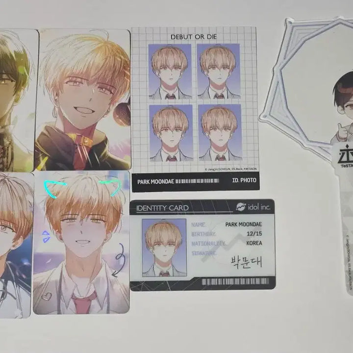 [BUNJANG] The Greatest Unreleased (Debut) China Merchandise Park Moon-dae Bundle Set / 데못죽 중국 굿즈 박문대 일괄 양도