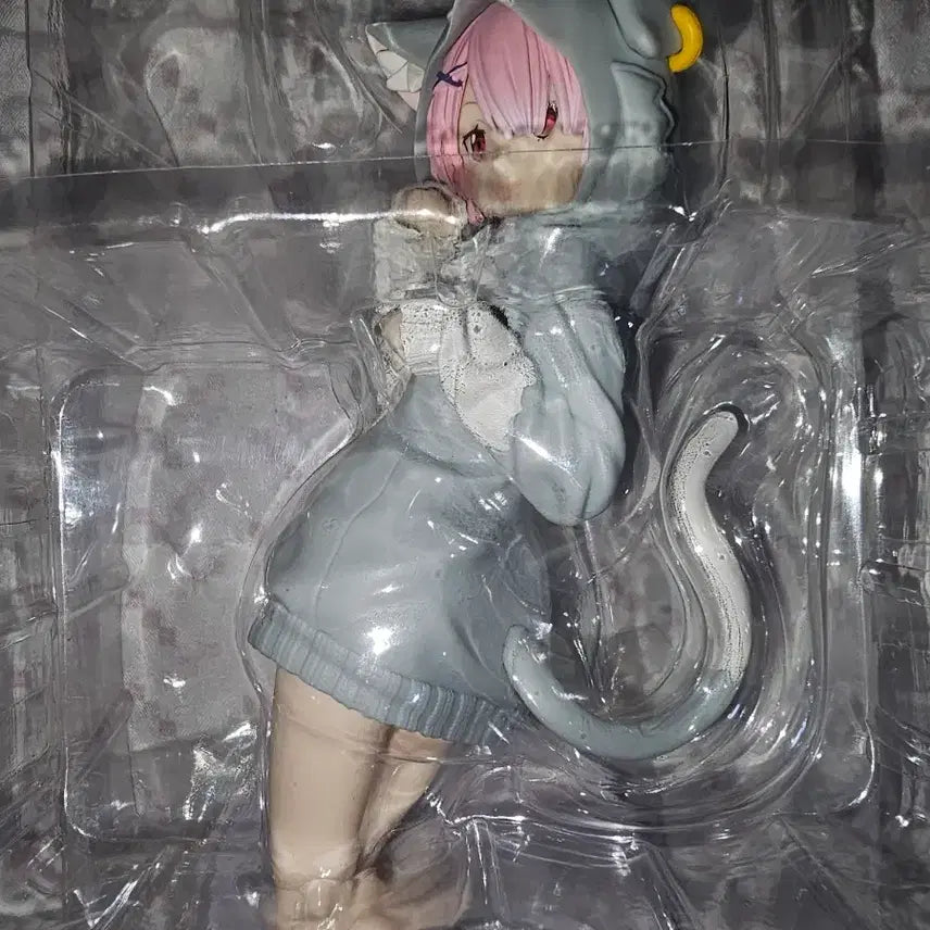 [BUNJANG] Re:Zero Rem Ram Nekomimi Pajamas Figure Bundle Set / 일괄)리제로 렘 람 네코미미 파자마 피규어
