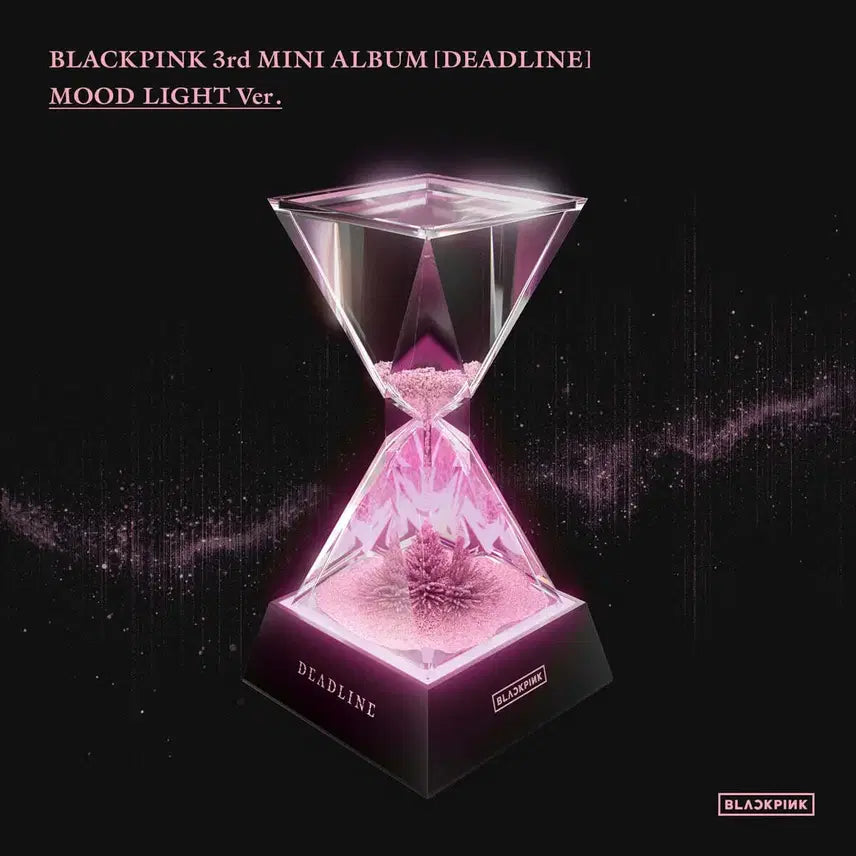 [BUNJANG] BLACKPINK DEADLINE Mood Light Ver. Hourglass / 블랙핑크 모래시계