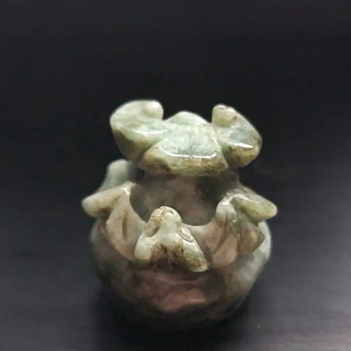 [BUNJANG] Doksanok Bat and Reishi Mushroom Sculpture / 고옥 박쥐위에 영지 조각품 독산옥