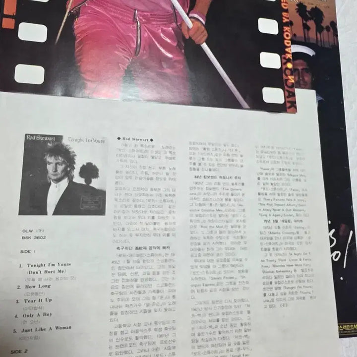 [BUNJANG] Rod Stewart LP Vinyl Record / 로드스튜어트 LP