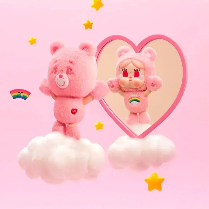 [BUNJANG] Pop Mart CRYBABY Care Bears Cheer Bear Keyring / 팝마트 크라이베이비 케어베어스 (분홍)CHEER BEAR 키링 팝나우 팝니다.