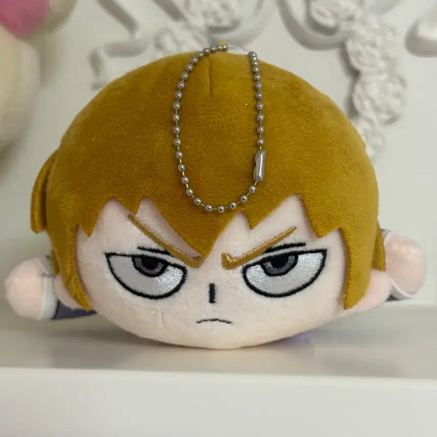 [BUNJANG] Mob Psycho 100 Reigen Arataka Kuzuji Magnet Shoulder Plush / 모브사이코100 레이겐 아라타카 쿠지 자석 어깨 인형 누이