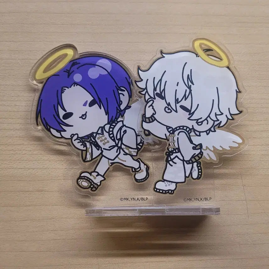 [BUNJANG] Blue Lock Nagi Seishiro &amp; Mikage Reo Angel Acrylic Stand / 블루록 나기 레오 천사 아크릴 스탠드