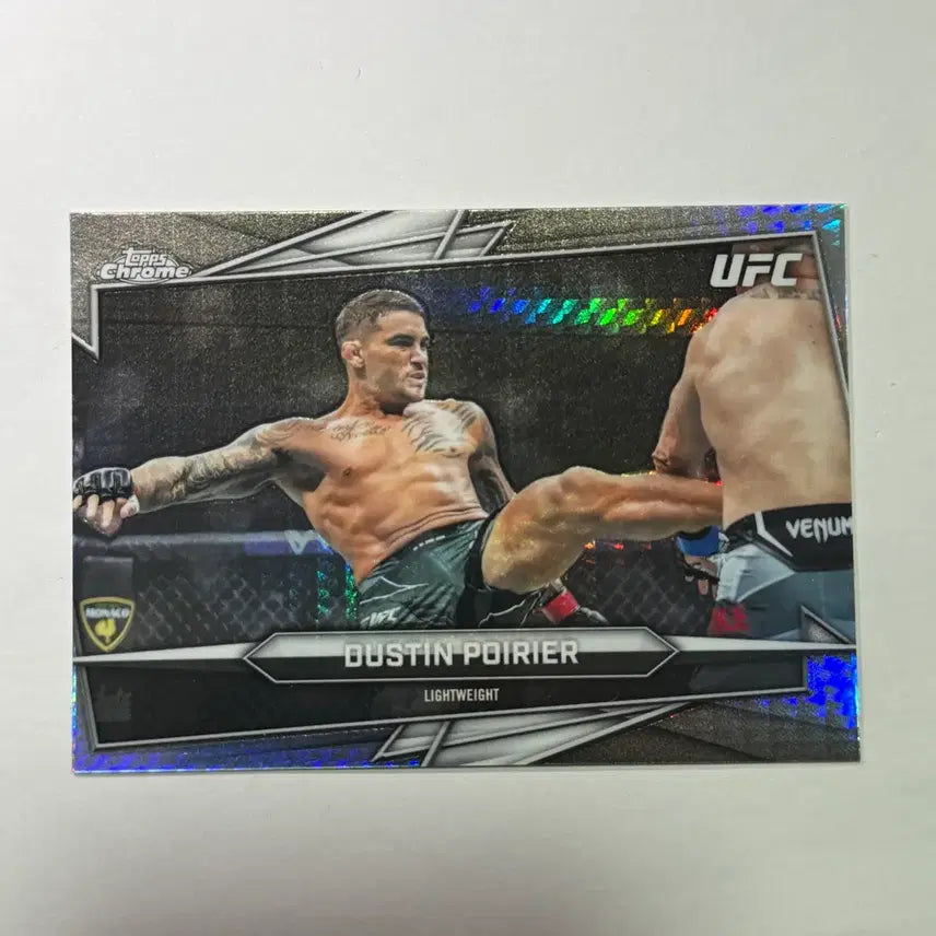 [BUNJANG] Dustin Poirier Pulsar Topps Chrome UFC Card / UFC 더스틴 포이리에 펄사 탑스크롬 UFC카드