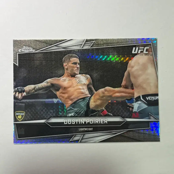 [BUNJANG] Dustin Poirier Pulsar Topps Chrome UFC Card / UFC 더스틴 포이리에 펄사 탑스크롬 UFC카드