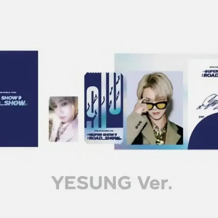 [BUNJANG] Super Junior Yesung Super Show 9 AR Ticket Set / 슈퍼주니어 예성 슈퍼쇼9 AR 티켓 세트