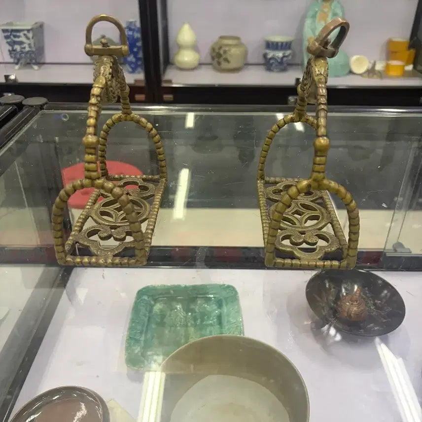 [BUNJANG] Authentic Qing Dynasty Mid-Period Horse Bridle Ornament / 진품 청나라중기 말용기(운송시간13일)