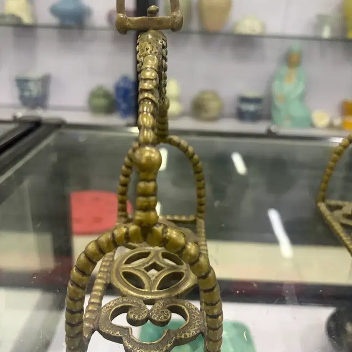 [BUNJANG] Authentic Qing Dynasty Mid-Period Horse Bridle Ornament / 진품 청나라중기 말용기(운송시간13일)