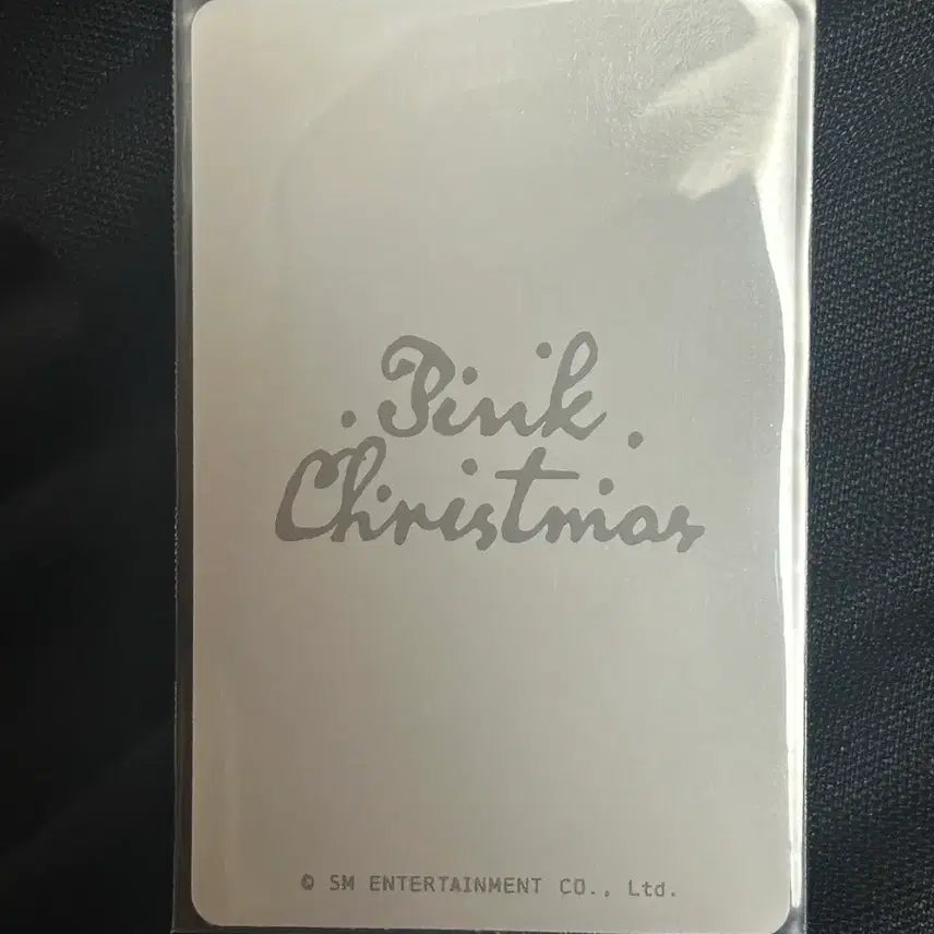 [BUNJANG] Wonbin Pink Christmas Photocard / 원빈 포카 핑크크리스마스
