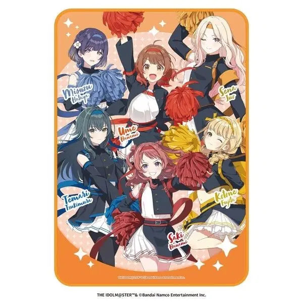 [BUNJANG] The Idolmaster Blanket (Saki/Temari/Kotone/Ume/Misuzu) - 7-Net Exclusive / 학원 아이돌마스터 세븐 일레븐 담요(사키/테마리/코토네/우메/미스즈)