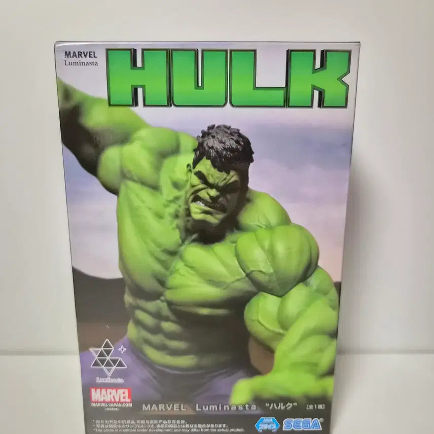 [BUNJANG] Marvel Hulk Luminasta Figure (Sealed) / 미개봉)헐크) 마블 헐크 루미나스타 피규어