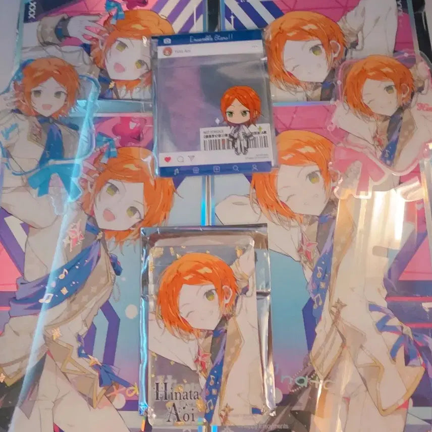 [BUNJANG] Ensemble Stars! MoFUN Popup Bundle Set Acrylic Stand &amp; Card Set / (일괄) 앙스타 앙상블스타즈 모펀 팝업 16만원 특전 아크릴 히나타 유우타 카드 색지